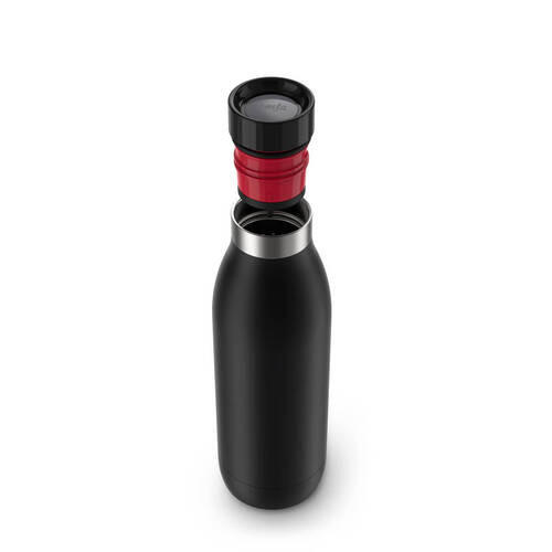 ISOLIERFLASCHE 0,5 L  - Basics, Metall (7/21,5/7cm) - Emsa
