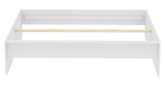 BETTRAHMEN 160/200 cm in Weiß - Weiß, KONVENTIONELL, Holzwerkstoff (160/200cm) - Hom`in