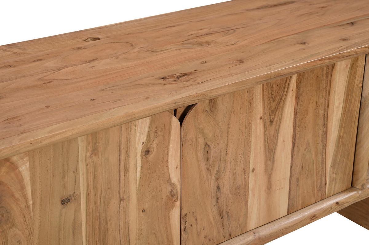 LOWBOARD  145/60/40 cm   - Naturfarben, Design, Holz (145/60/40cm) - MID.YOU