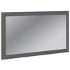 WANDSPIEGEL 80/45/2 cm  - Honigeiche/Anthrazit, Design, Glas/Holzwerkstoff (80/45/2cm) - MID.YOU