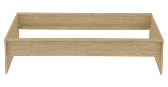 BETTRAHMEN 120/200 cm in Eichefarben - Eichefarben, KONVENTIONELL, Holzwerkstoff (120/200cm) - Hom`in