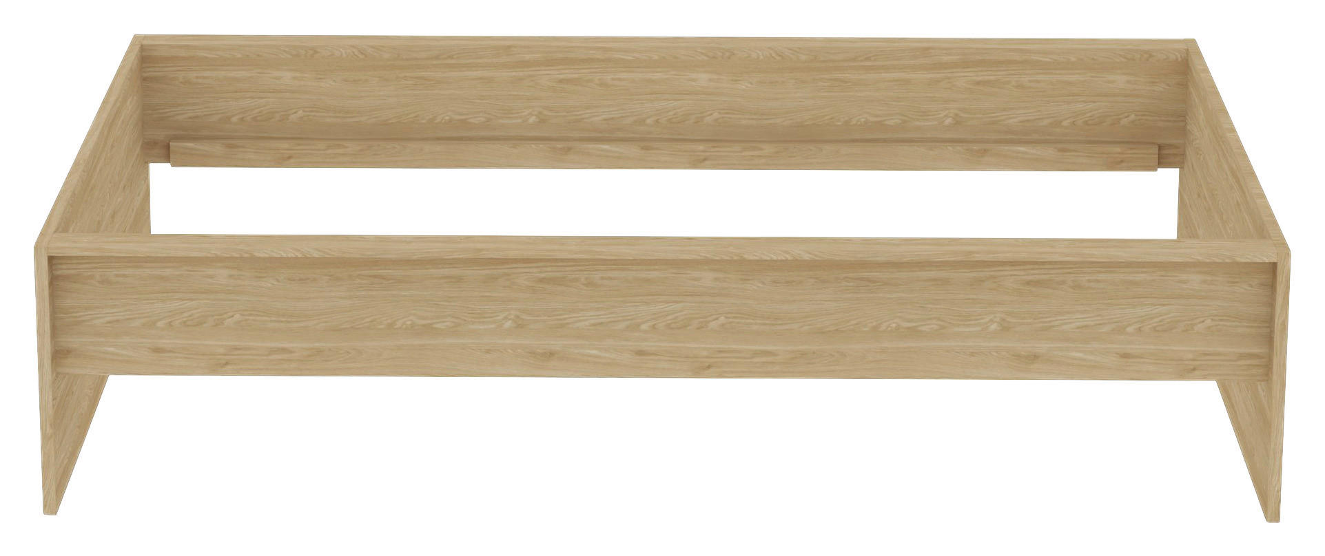 RÁM POSTELE, 120/200 cm - barvy dubu, Konvenční, kompozitní dřevo (120/200cm) - Hom`in