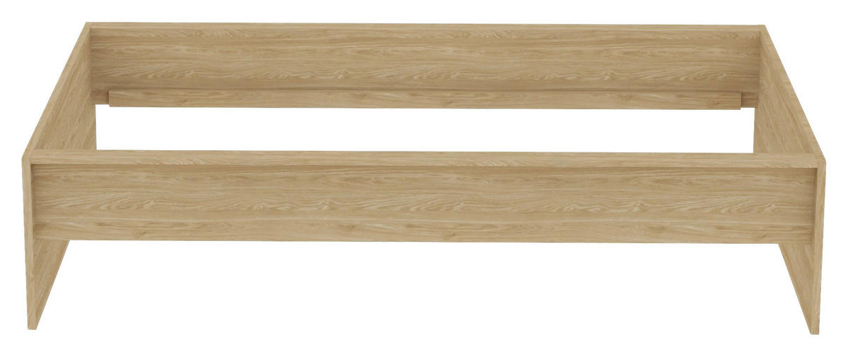 BETTRAHMEN 120/200 cm Eichefarben  - Eichefarben, KONVENTIONELL (120/200cm) - Hom`in