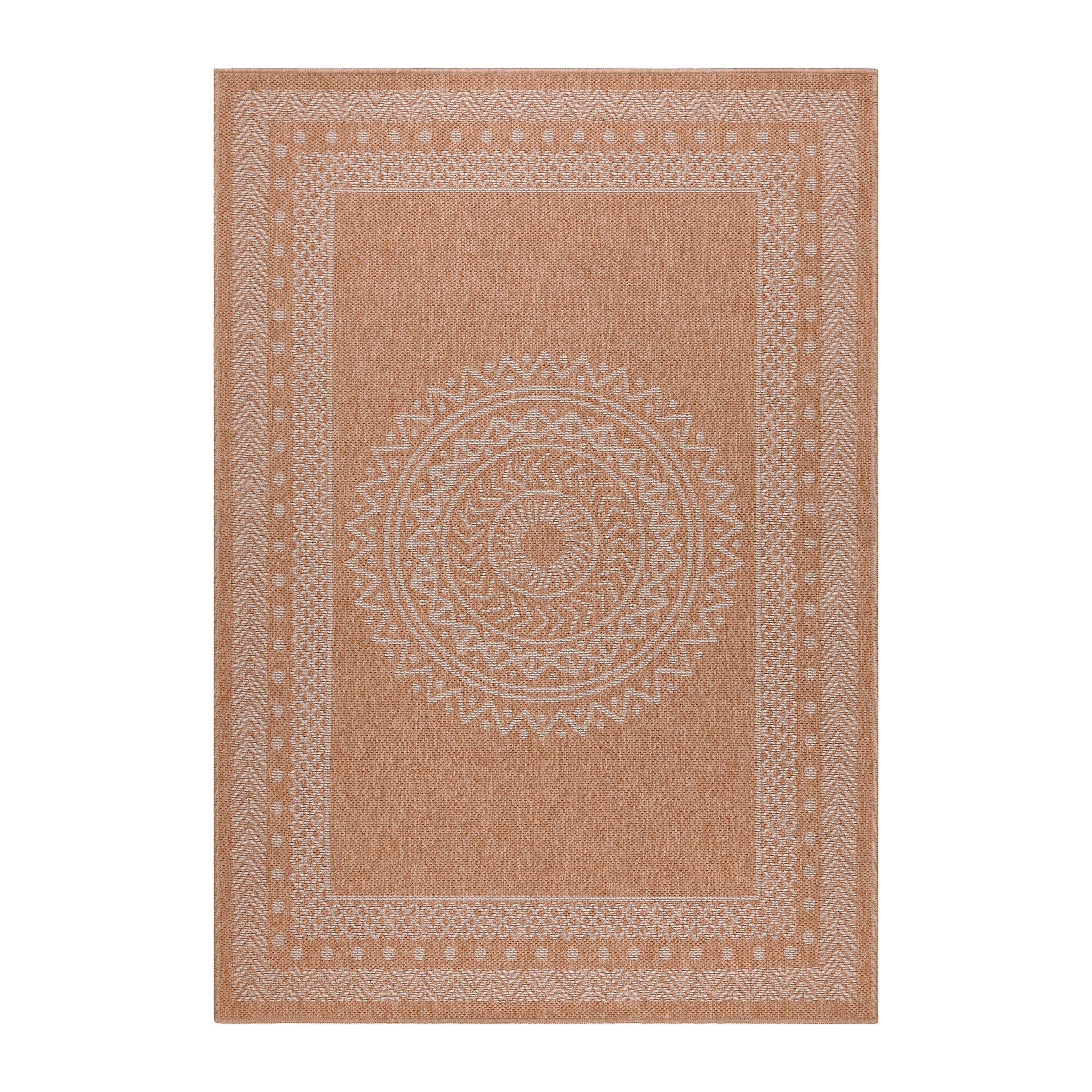 OUTDOORTEPPICH 240/340 cm Dhaka  - Beige, Basics, Textil (240/340cm) - Novel
