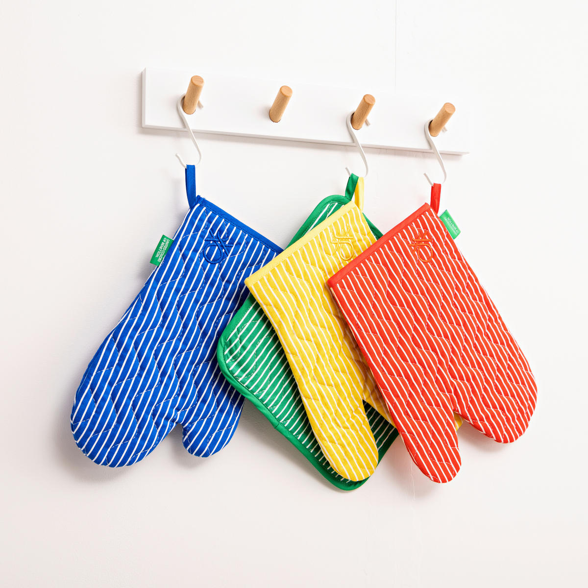 SCHÜRZEN-SET Rot  - Rot, Basics, Textil (30/25/2cm) - Benetton