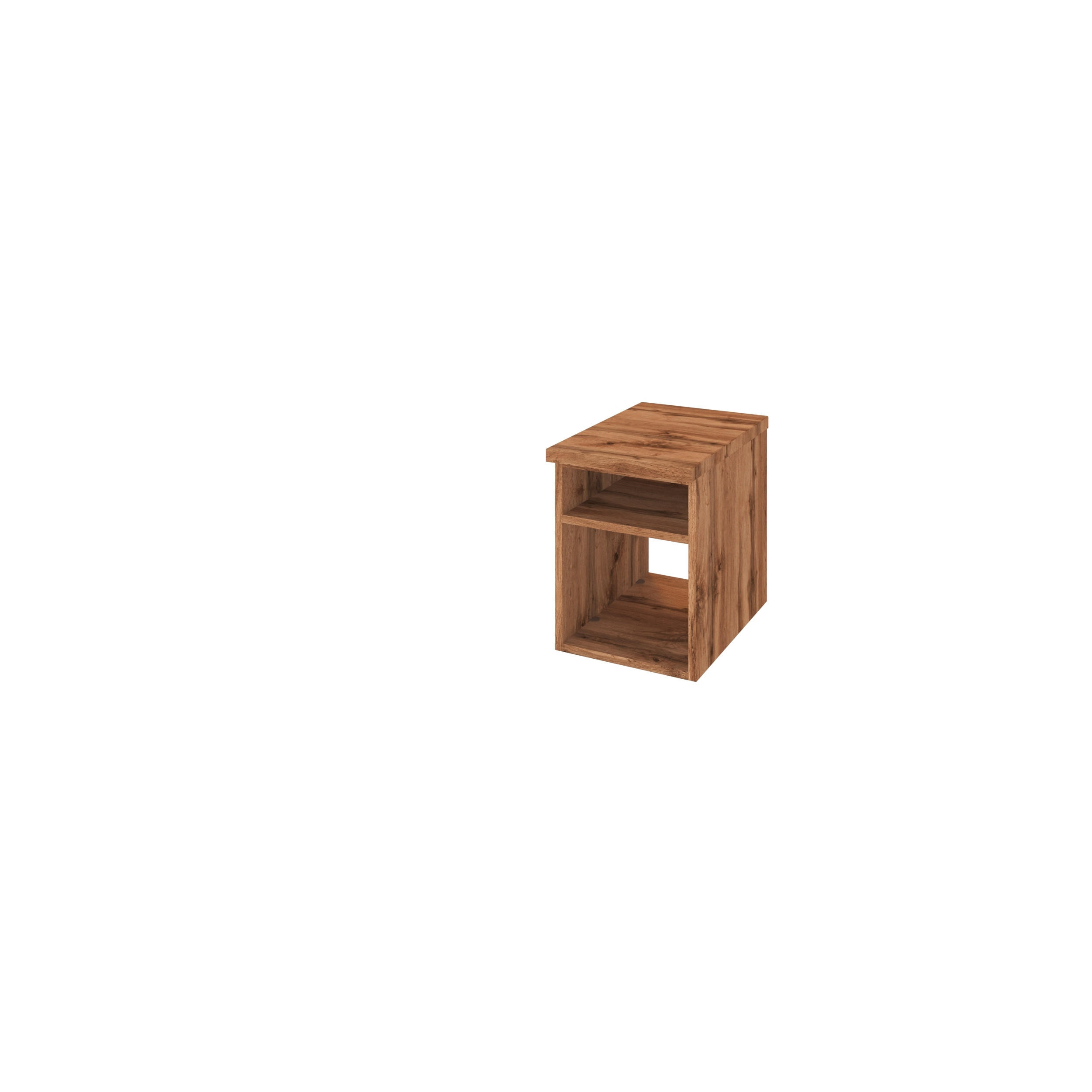 BADEZIMMERREGAL 30/41/47 cm  - Eiche Wotan, KONVENTIONELL, Holzwerkstoff (30/41/47cm) - Xora