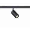 SCHIENENSYSTEM-STRAHLER m6 HV Track 6 5,6/9,5 cm   - Schwarz, Basics, Metall (5,6/9,5cm) - Fischer & Honsel