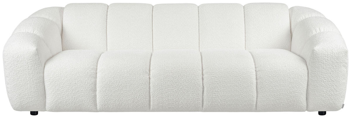 3-SITS SOFFA i vit  - vit, Design, trä/textil (247/73,5/100cm) - Niels Andersson