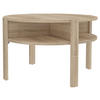 COUCHTISCH in Holzwerkstoff 74,4/74,4/45,5 cm  - Sonoma Eiche, Romantik / Landhaus, Holzwerkstoff (74,4/74,4/45,5cm) - Ti'me