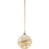 DEKOKUGEL - Klar, Basics, Glas (15/16cm) - Eglo