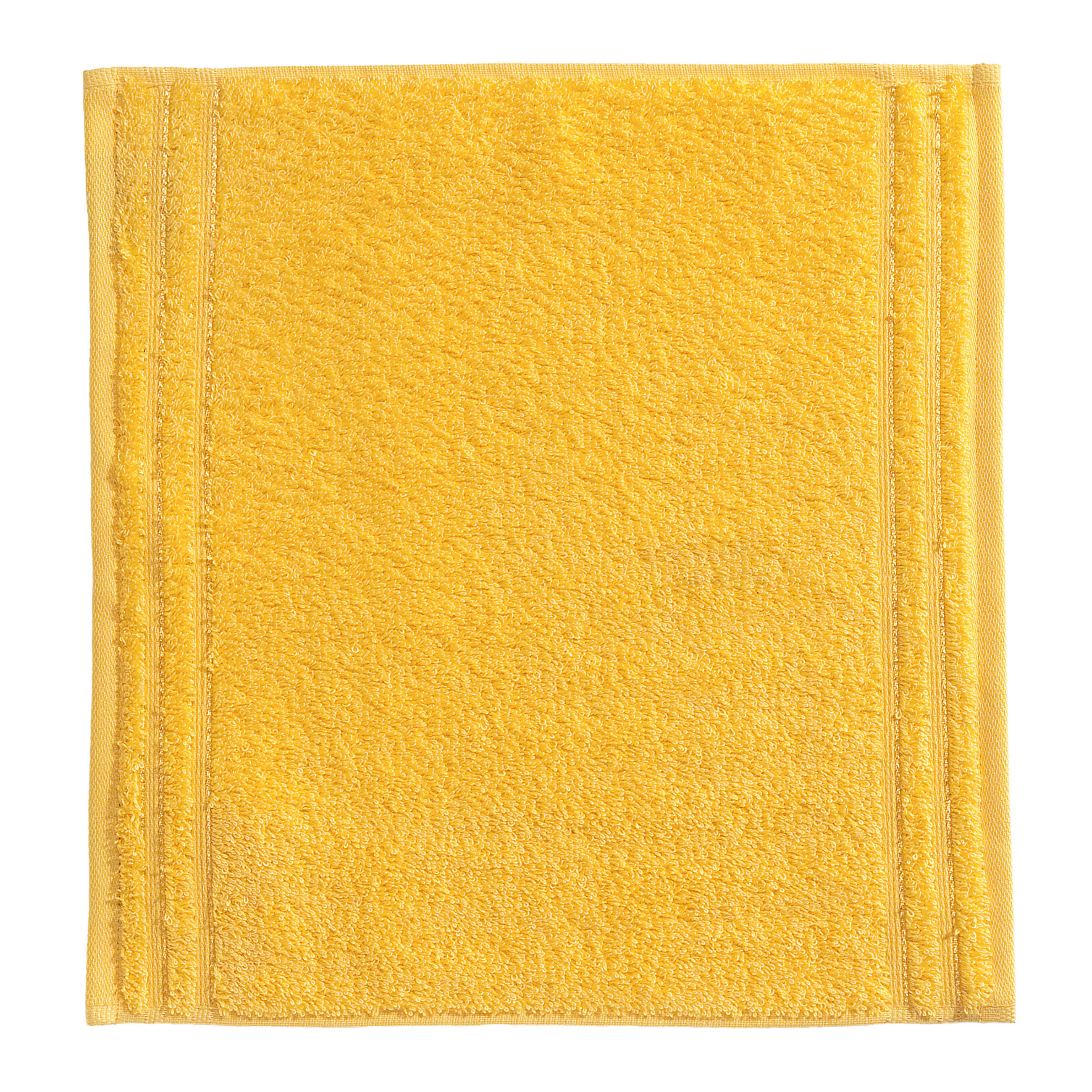 RUČNÍK NA OBLIČEJ, žlutá - žlutá, Basics, textil (30/30cm) - Vossen