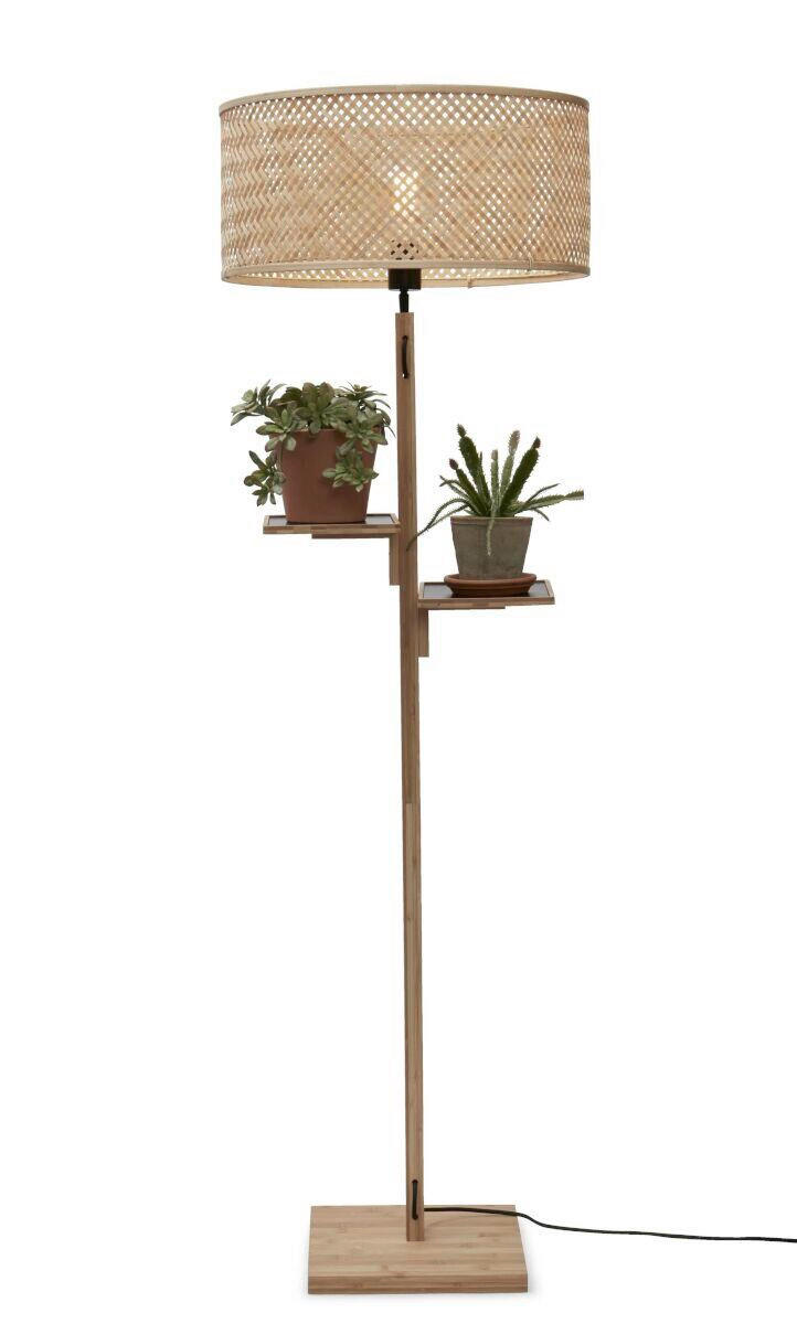 STOJACÍ LAMPA, 50/50/158 cm - přírodní barvy, Trend (50/50/158cm) - Good & Mojo