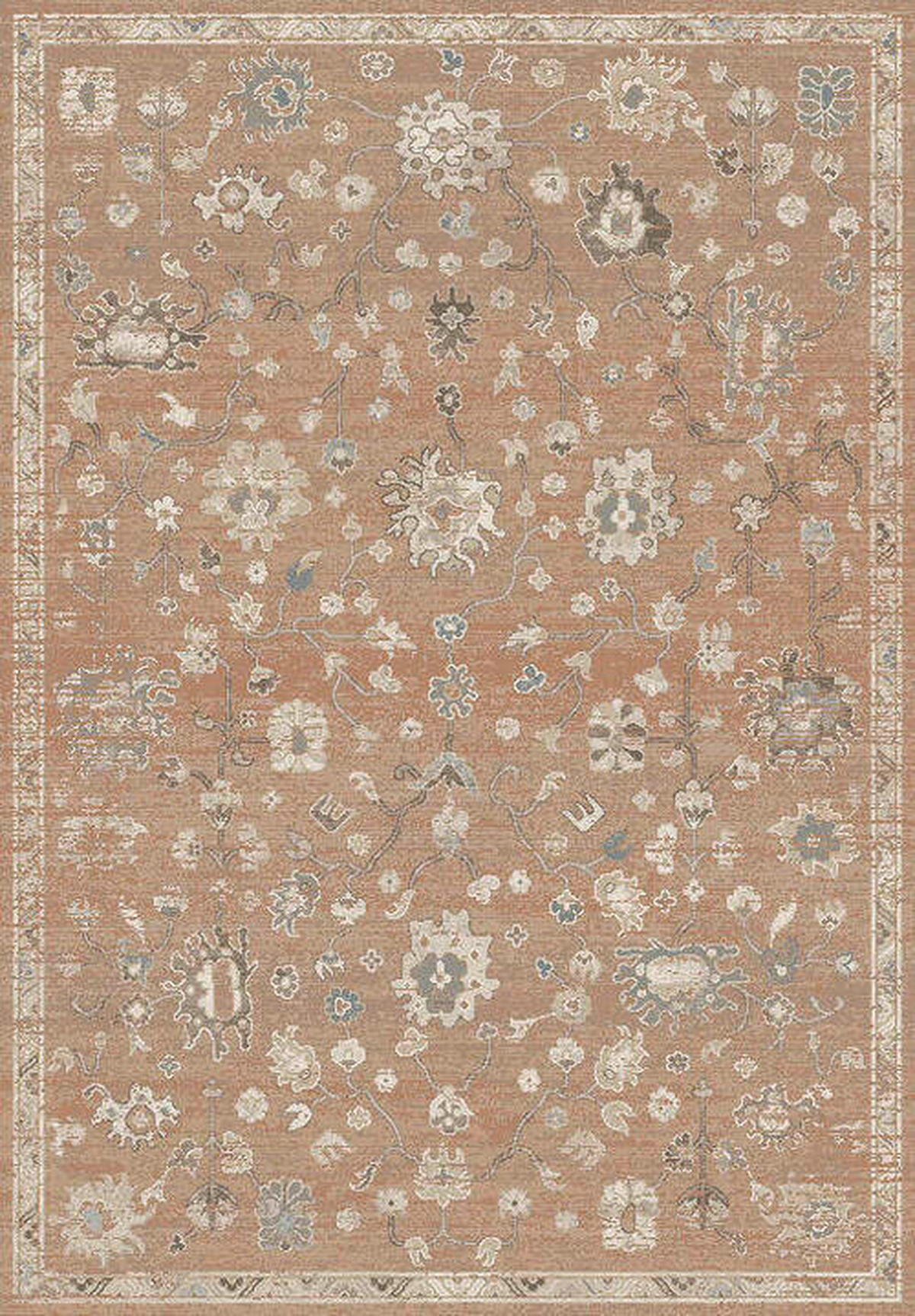 TKANÝ KOBEREC, hrdzavá - hrdzavá, Basics, textil (120/170cm)