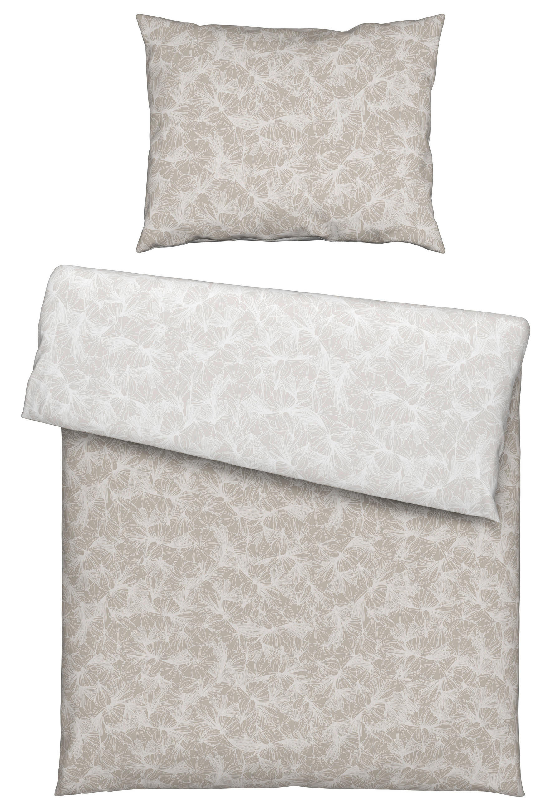 BETTWÄSCHE 140/200 cm  - Grau, KONVENTIONELL, Textil (140/200cm) - Esposa