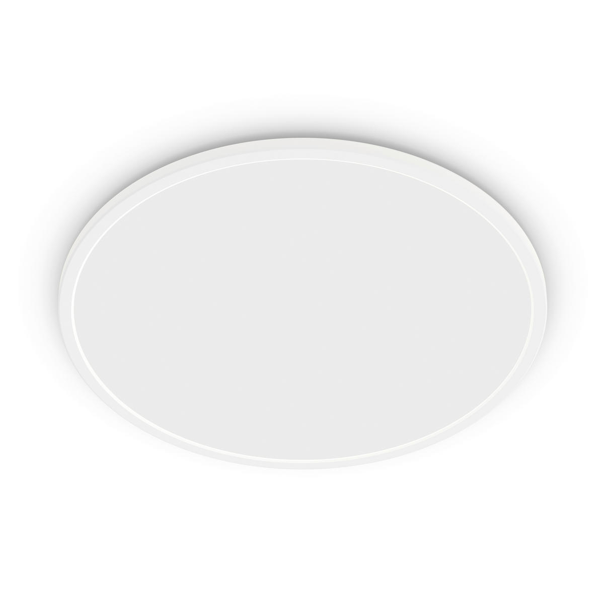DECKENLEUCHTE Superslim 42,5/43/2,8 cm   - Weiß, KONVENTIONELL, Kunststoff (42,5/43/2,8cm) - Philips