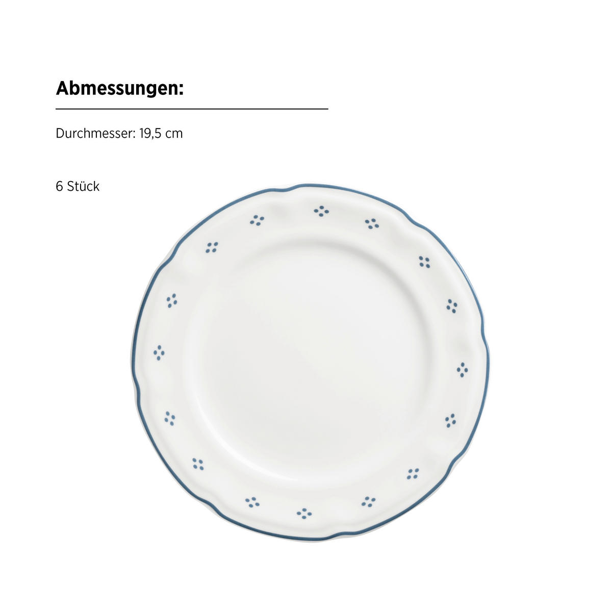 KAFFEESERVICE Weiß LOVA 18-teilig  - Weiß, Basics, Keramik - Mäser