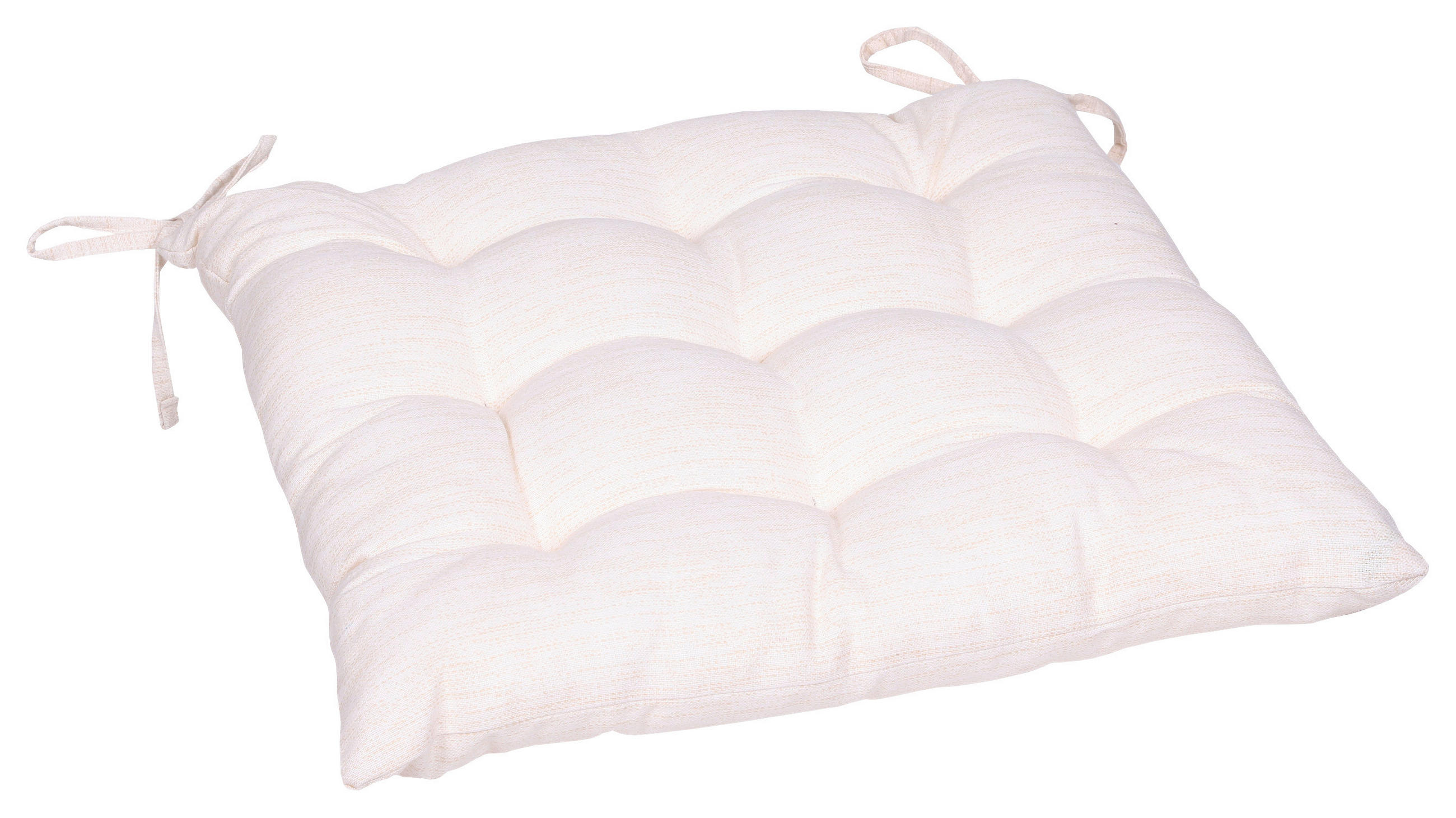 GARTENSITZKISSEN in Naturfarben 40/40 cm  - Naturfarben, Design, Textil (40/40cm)