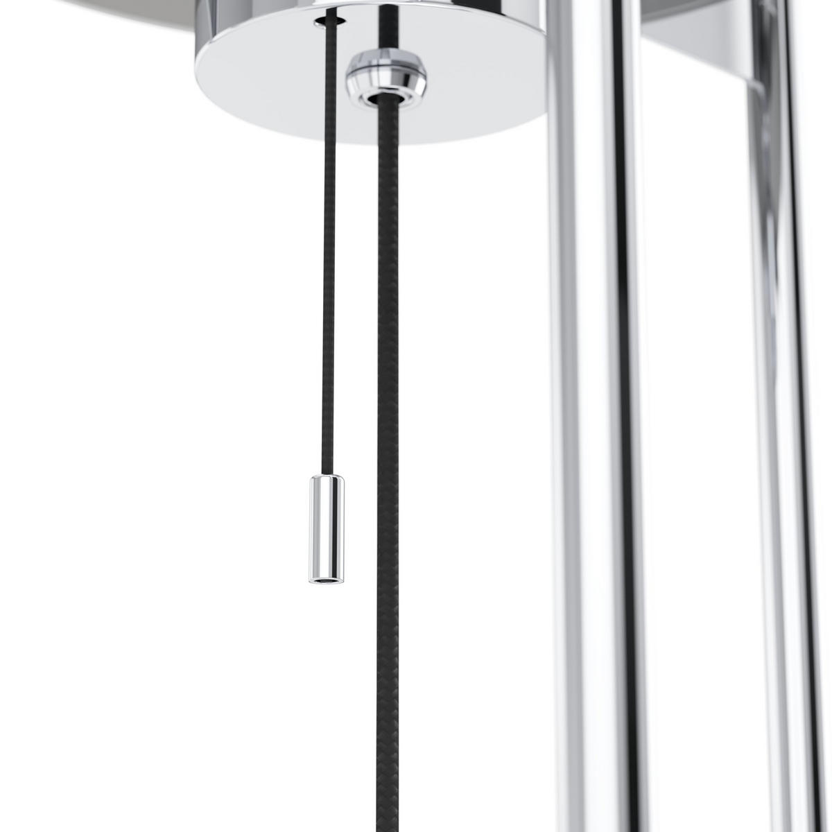TISCHLEUCHTE Round Lights 21,5/52 cm   - Chromfarben/Transparent, Design, Glas/Metall (21,5/52cm) - Joop!