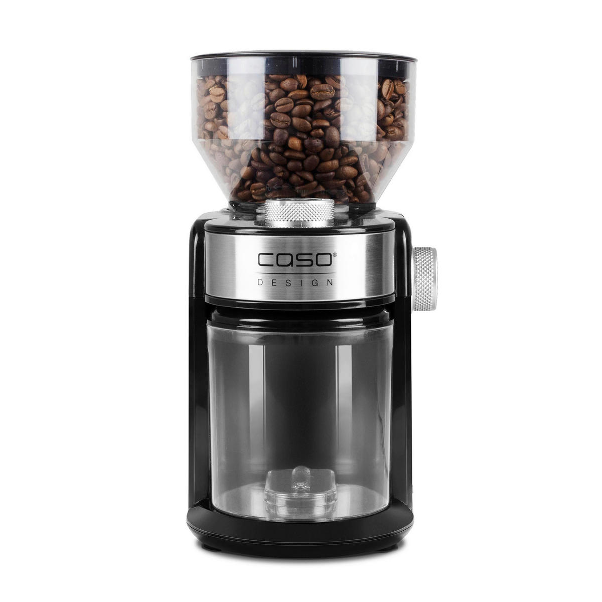 KAFFEEMÜHLE  - Edelstahlfarben/Transparent, Basics (13/25/18cm) - CASO Design