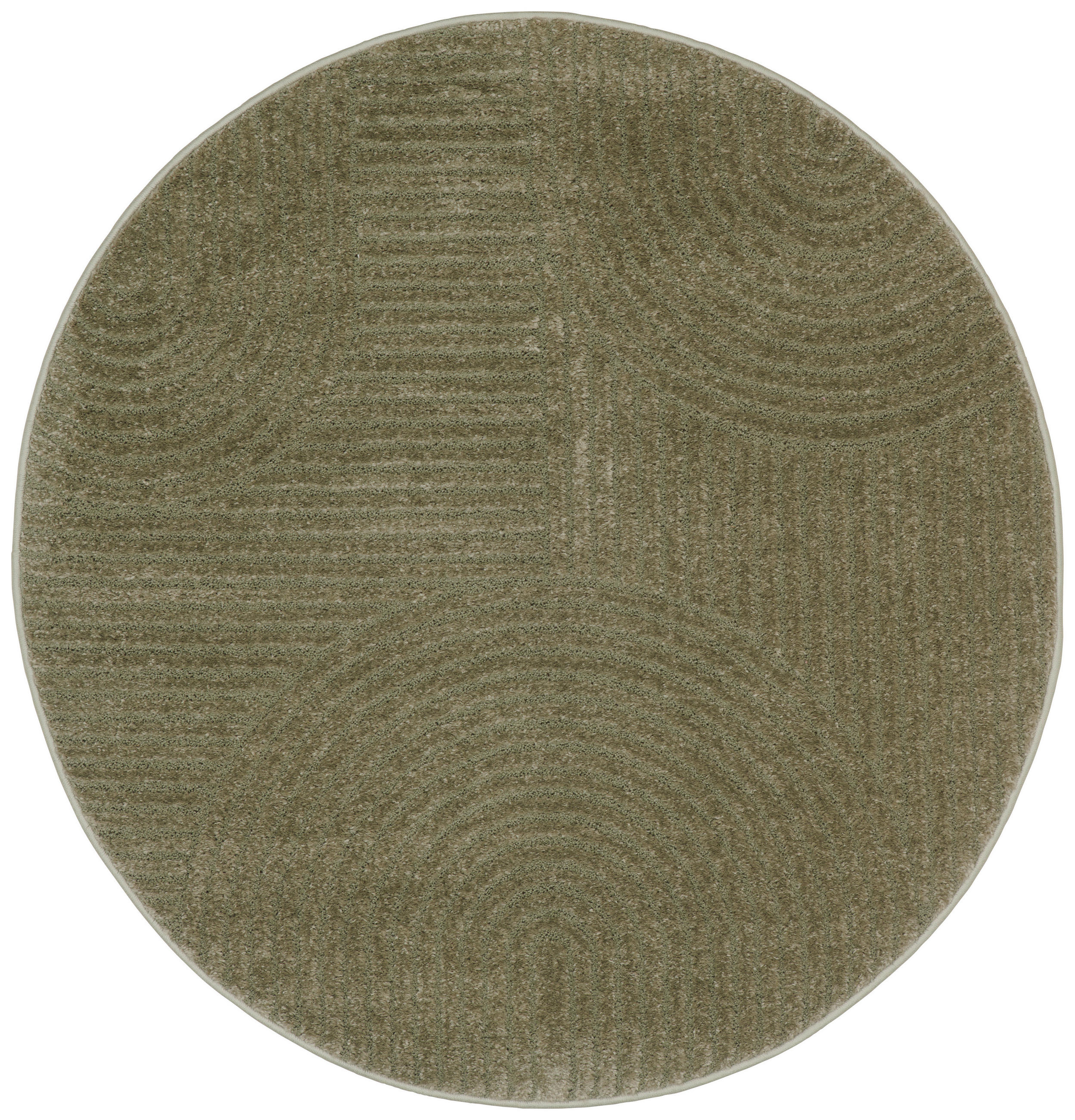 WEBTEPPICH 120 cm Grün  - Grün, Design, Textil (120cm) - Novel