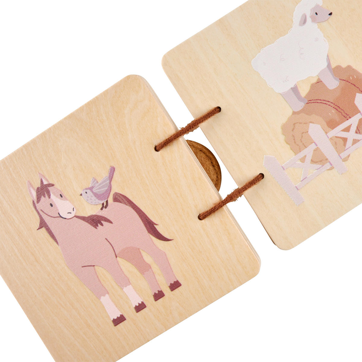 BUCH  - Multicolor, Trend, Holzwerkstoff (10/10/1,9cm) - Avelia