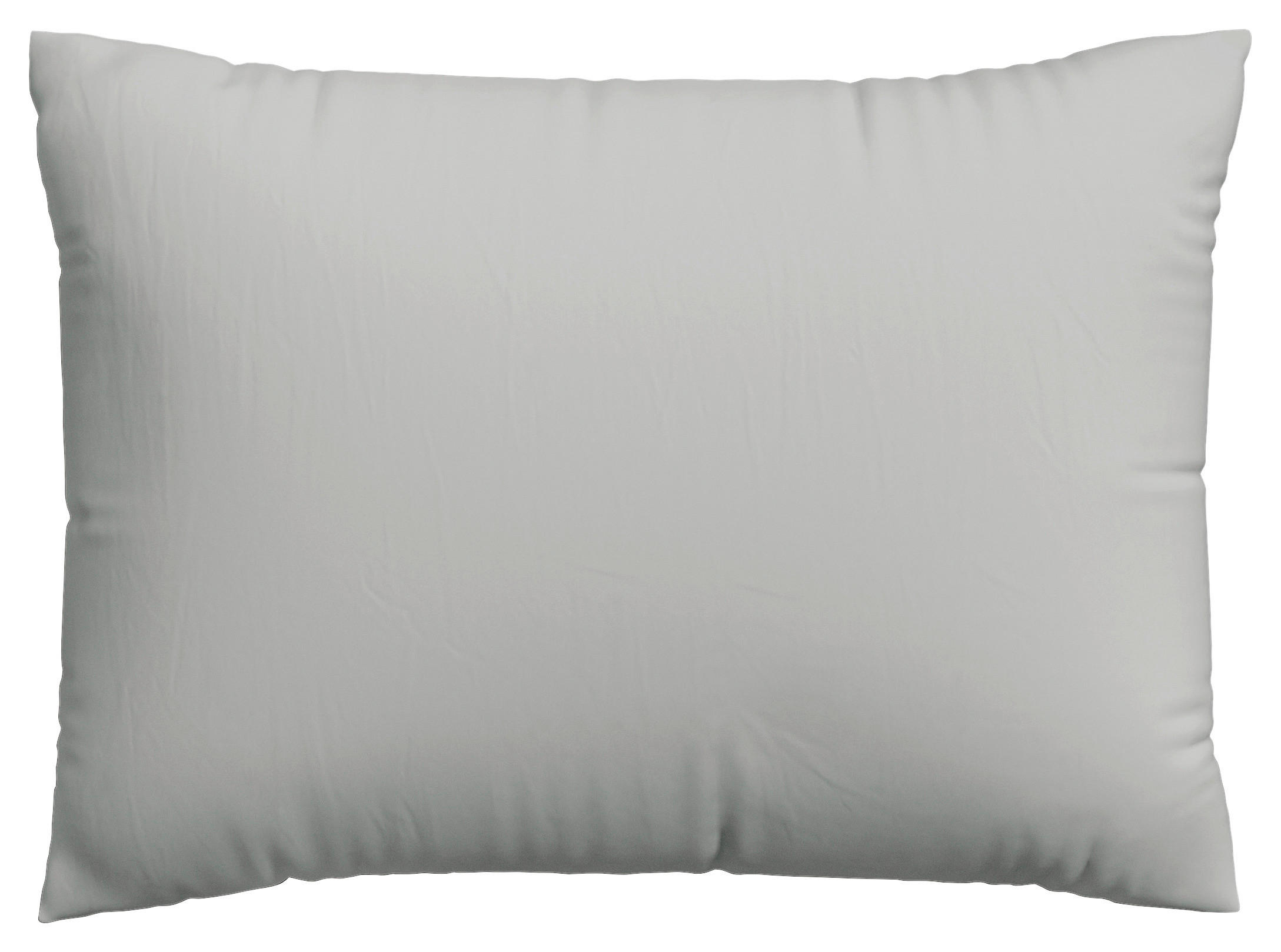 KOPFPOLSTERBEZUG WOVEN SATIN 70/90 cm  - Hellgrau, Basics, Textil (70/90cm) - Schlafgut