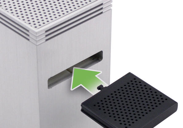 LUFTERFRISCHER  - Silberfarben, Basics, Metall (20/12,2/22,9cm) - Trisa Electronics