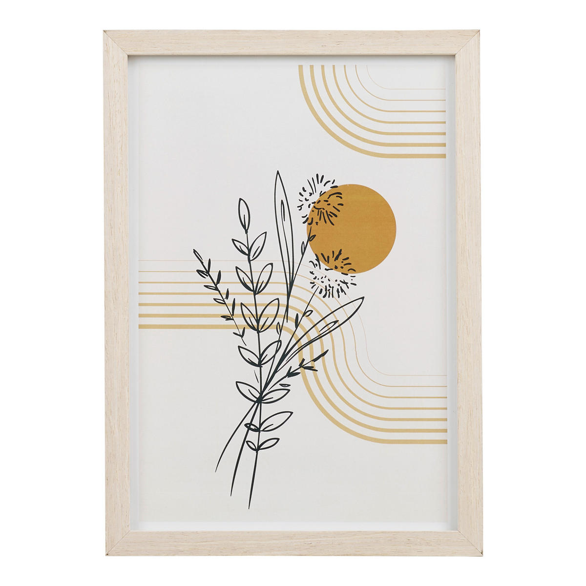 SET FOTORAMAR  - beige, Basics, trämaterial/glas