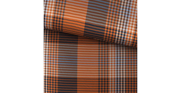 BETTWÄSCHE 140/200 cm  - Cognac/Dunkelblau, Basics, Textil (140/200cm) - Novel