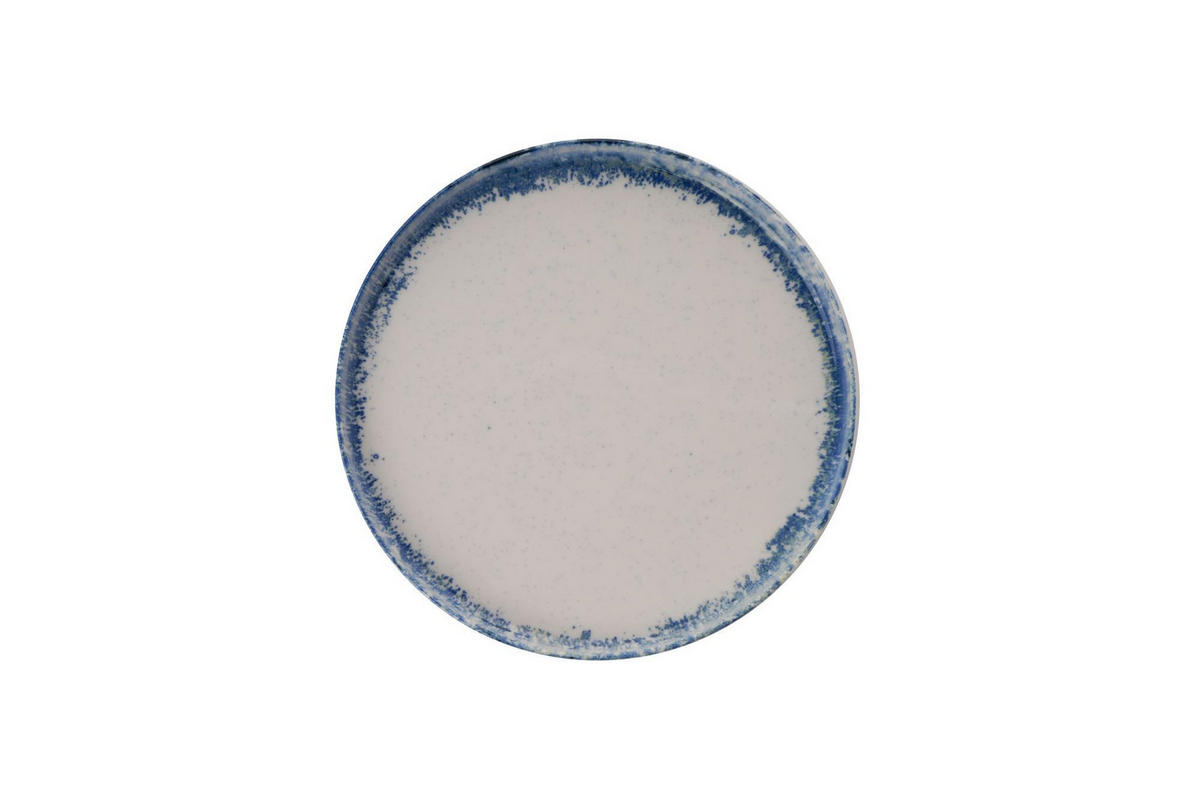 KOMBISERVICE Weiß, Pastellblau 24-teilig 6 Personen  - Pastellblau/Weiß, Basics, Keramik - P & B