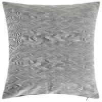 KISSENHÜLLE WAVE 50/50 cm  - Silberfarben, Basics, Textil (50/50cm) - Novel