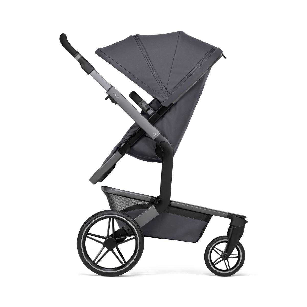 KINDERWAGEN Day 5  - Grau, Basics, Textil/Metall (94/60/113cm) - Joolz