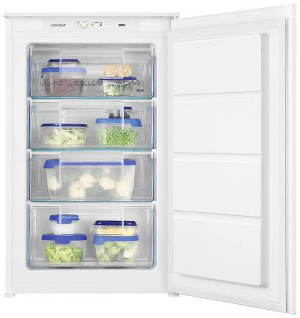 GEFRIERSCHRANK DKFU0985SK  - Weiß, Basics, Kunststoff/Metall (54/87,3/54,9cm) - Dieter Knoll