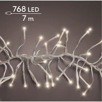 SVJETLOSNA GIRLANDA  - prozirno, Basics, metal/plastika (700cm) - X-Mas
