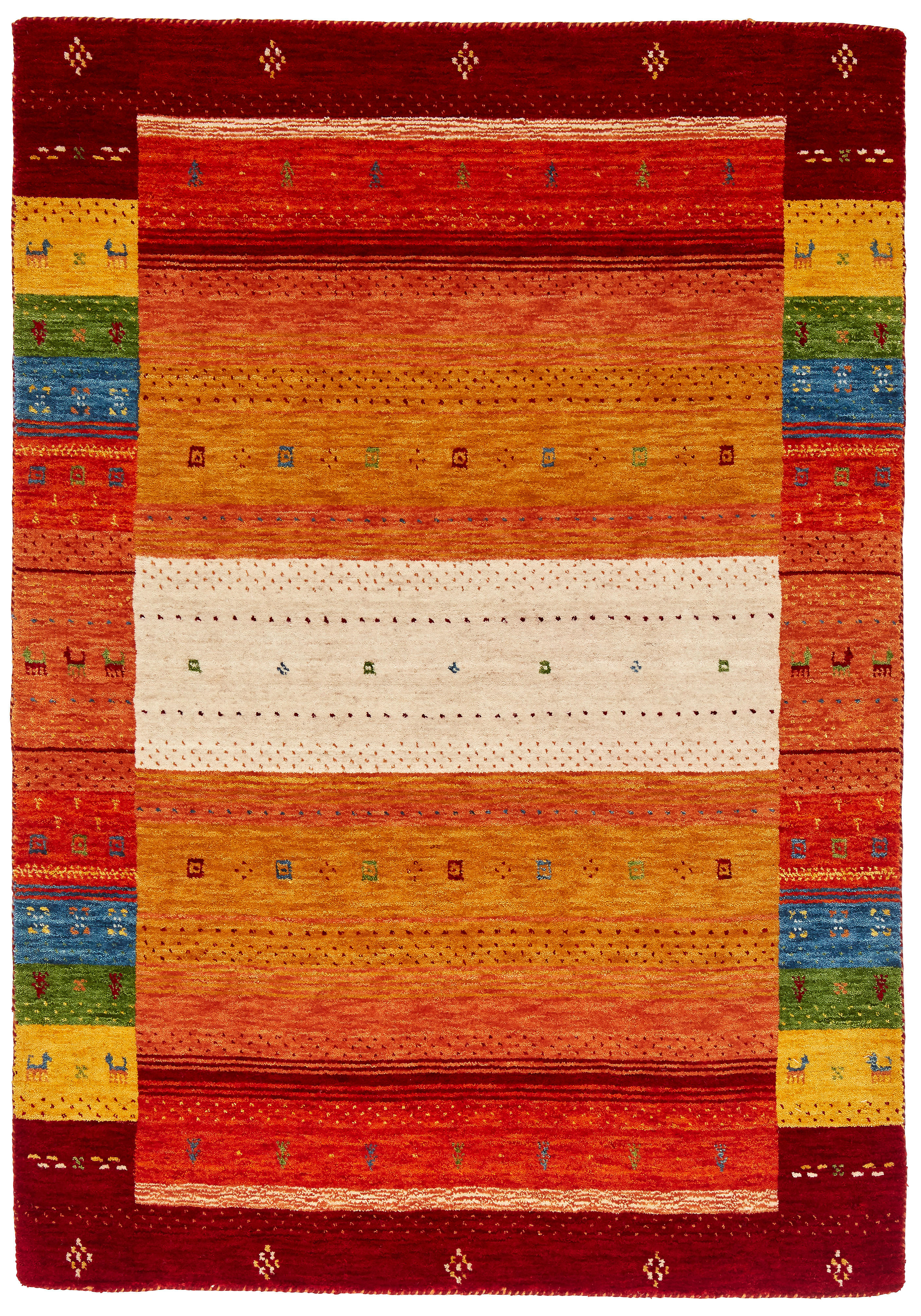 ORIENTTEPPICH 250/300 cm Sehnsucht nach Eden Multicolor, Rot  - Rot/Multicolor, LIFESTYLE, Textil (250/300cm) - Cazaris