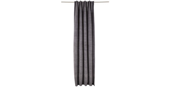 FERTIGVORHANG WAVE blickdicht 135/255 cm   - Titanfarben, Design, Textil (135/255cm) - Dieter Knoll