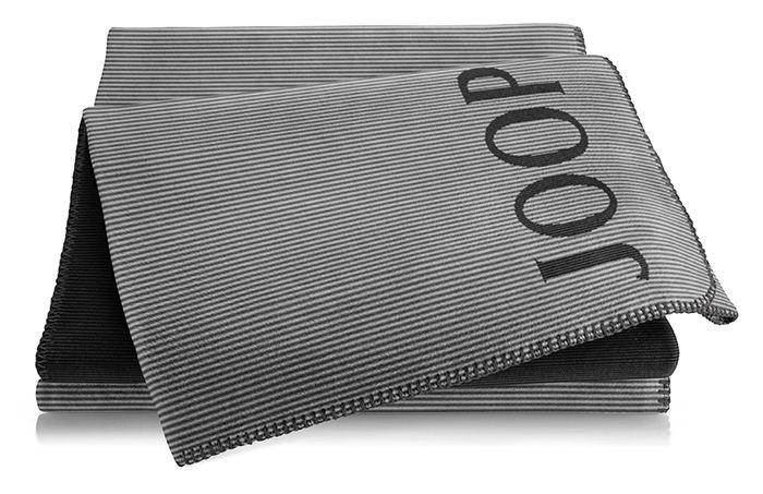 WOHNDECKE Touch 130/150 cm - Anthrazit, Design, Textil (130/150cm) - Joop!