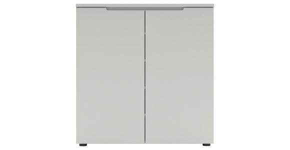 SCHUHSCHRANK  in 97/100/22 cm  - Schwarz/Grau, Design, Holzwerkstoff (97/100/22cm) - Xora