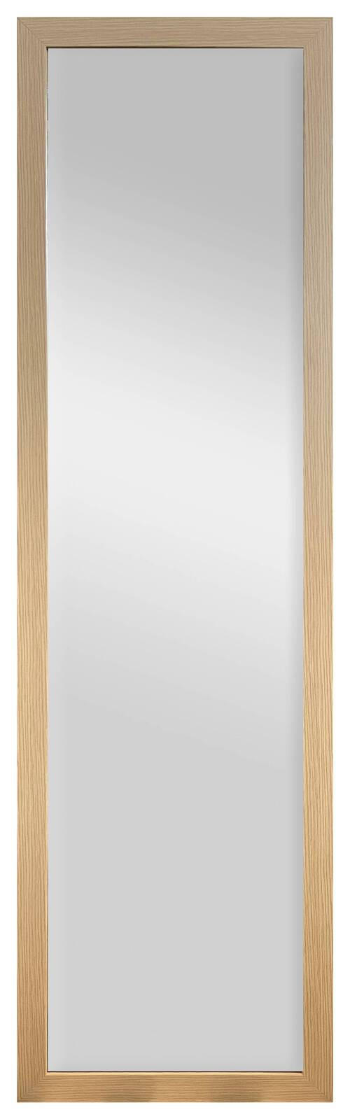 WANDSPIEGEL 36/126/1,5 cm    - Eichefarben, Design, Glas/Holzwerkstoff (36/126/1,5cm) - Carryhome