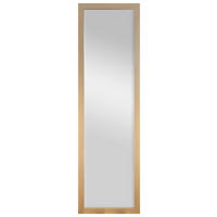 WANDSPIEGEL 36/126/1,5 cm    - Eichefarben, Design, Glas/Holzwerkstoff (36/126/1,5cm) - Carryhome