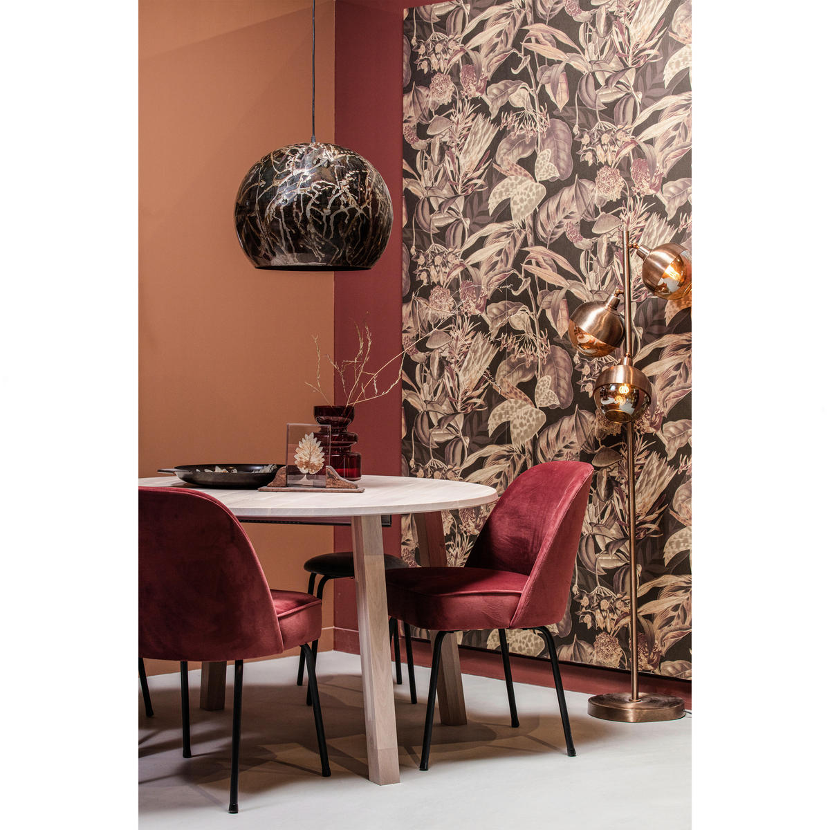 ESSTISCH in Holz 120-200/120/75 cm  - Eichefarben, Design, Holz (120-200/120/75cm) - Livetastic