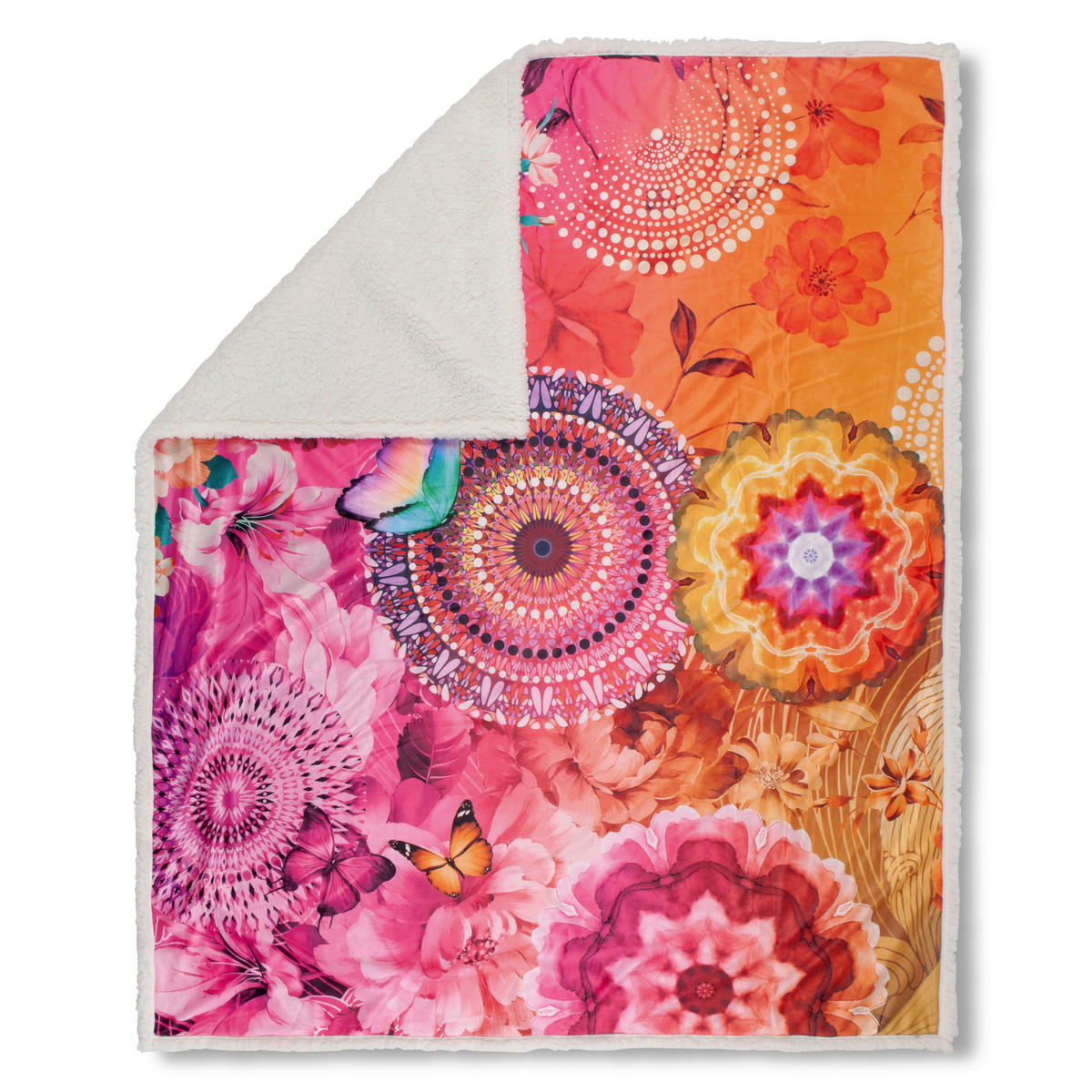 PLAID 130/160 cm  - Multicolor, Trend, Textil (130/160cm)