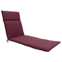 LIEGENAUFLAGE Uni  - Bordeaux, Basics, Textil (60/7/190cm)