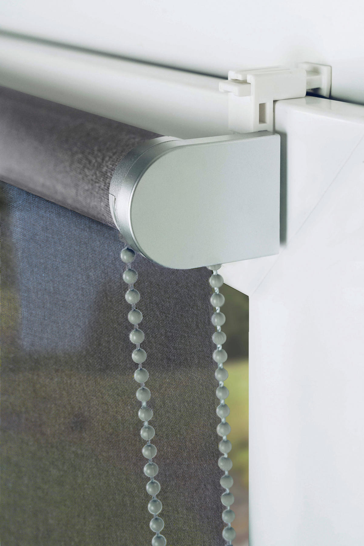 ROLLO  blickdicht     - Grau, Basics, Textil (140/250/6cm) - Homeware