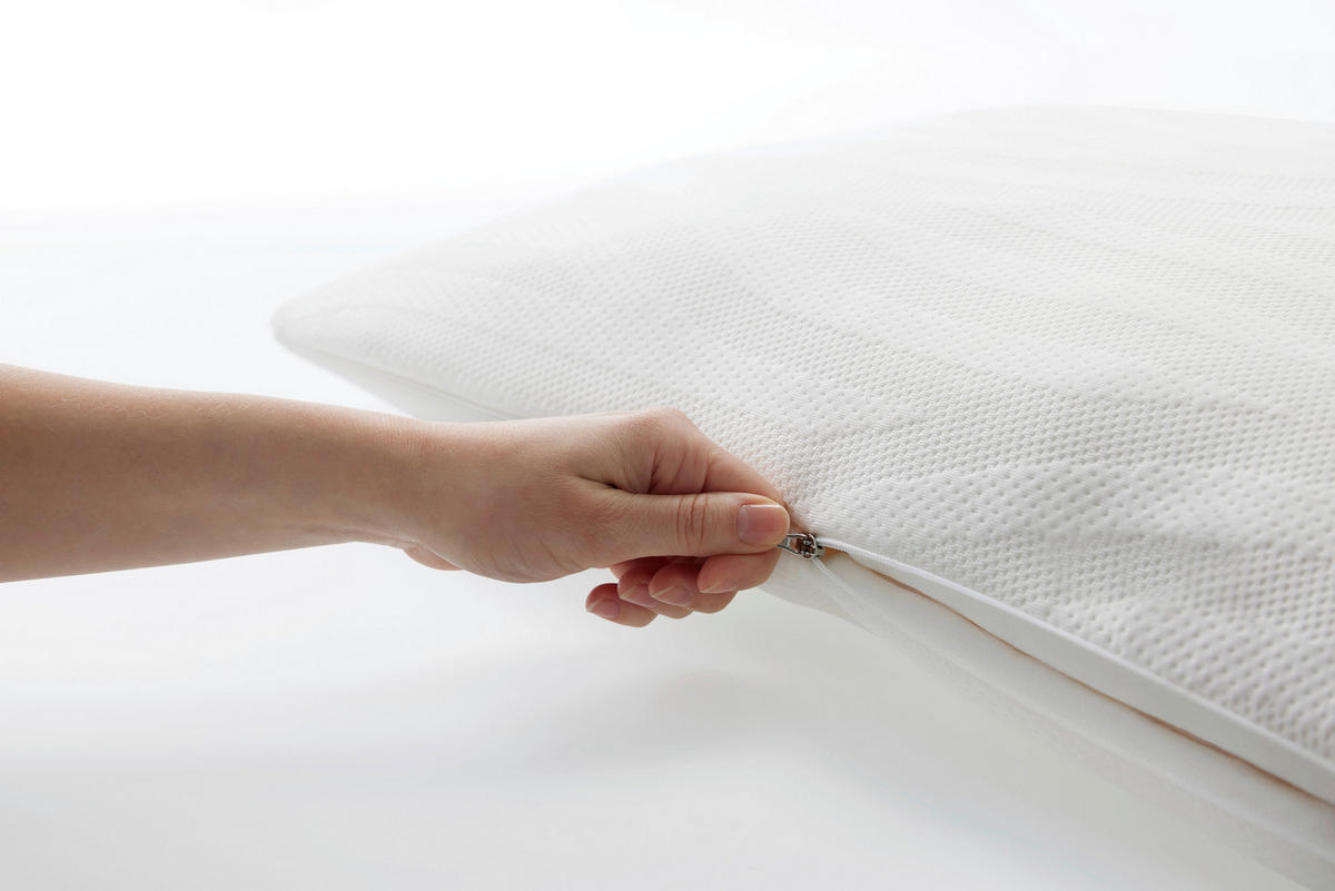 NACKENKISSEN  40/80 cm  - Creme, Basics, Textil (40/80cm) - Tempur