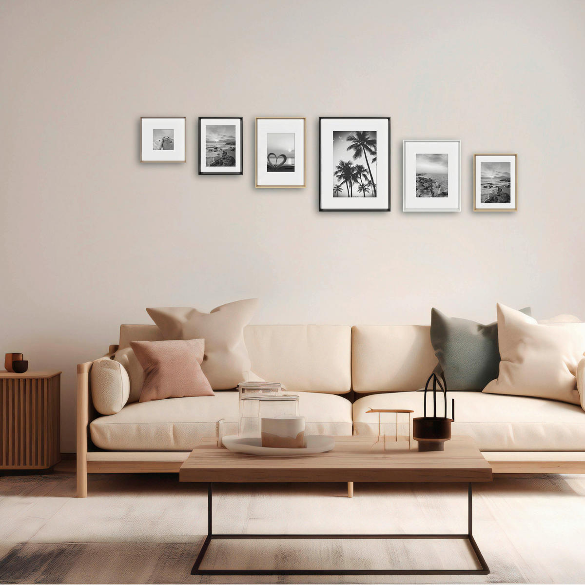 BILDERRAHMEN - Schwarz, Basics, Glas/Holzwerkstoff (41,3/31,3cm)