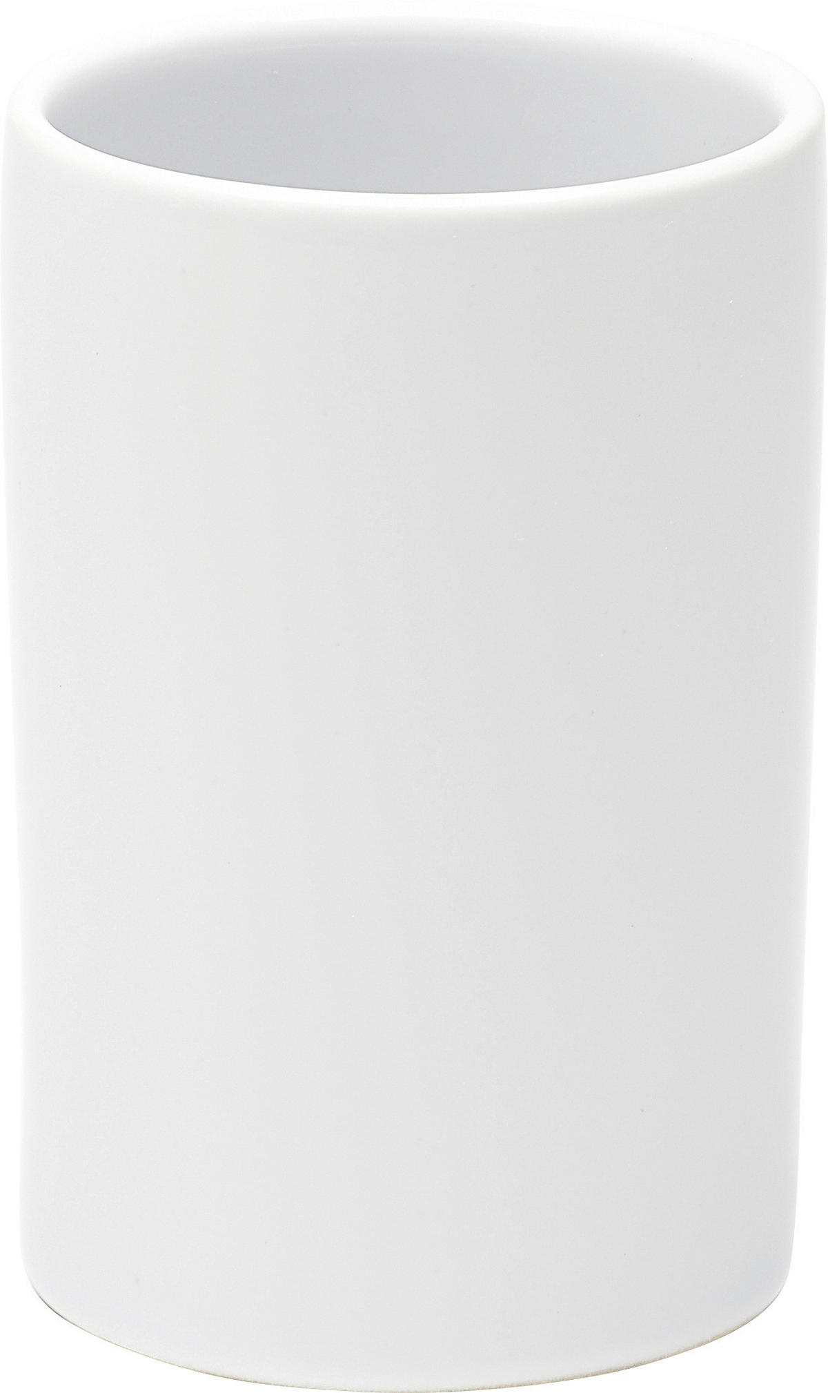 ZAHNPUTZBECHER Polaris  - Weiß, Basics, Keramik (7,5/11,5cm) - Wenko