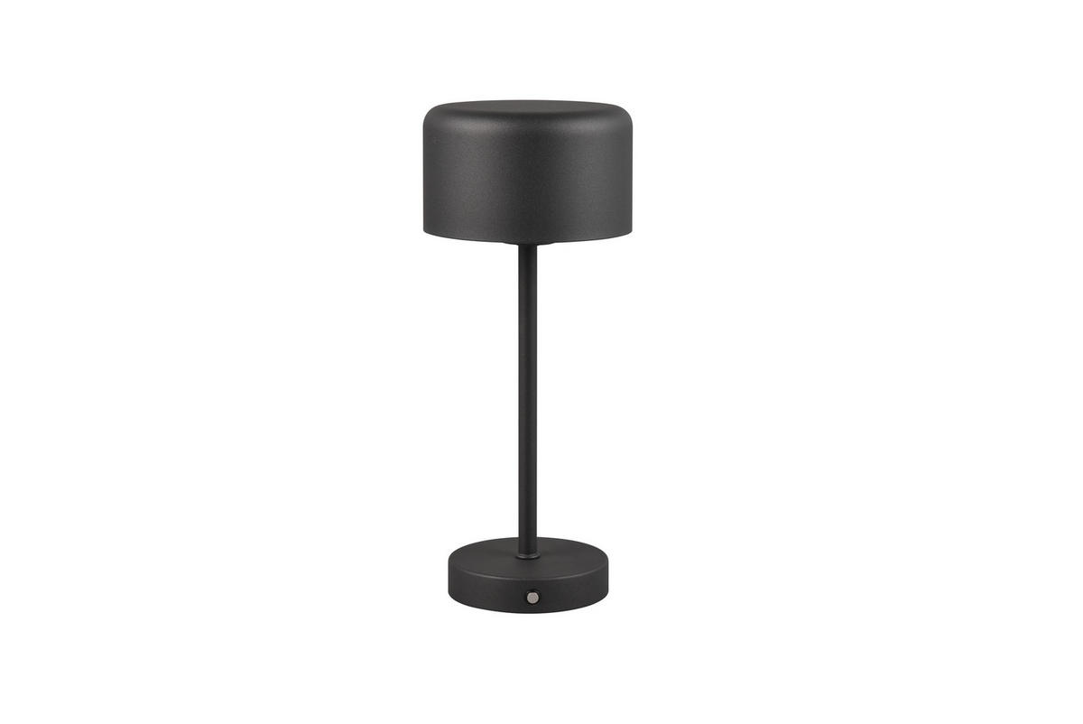 LED-TISCHLEUCHTE JEFF 12,6/30 cm   - Schwarz, Basics, Metall (12,6/30cm)