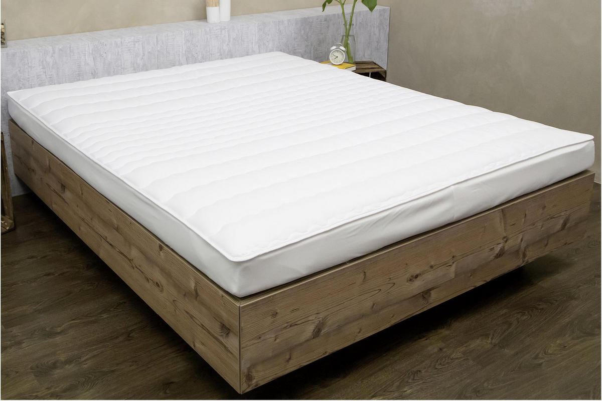 UNTERBETT 140/200 cm    - Weiß, Basics, Textil (140/200cm) - Goldeck Austria