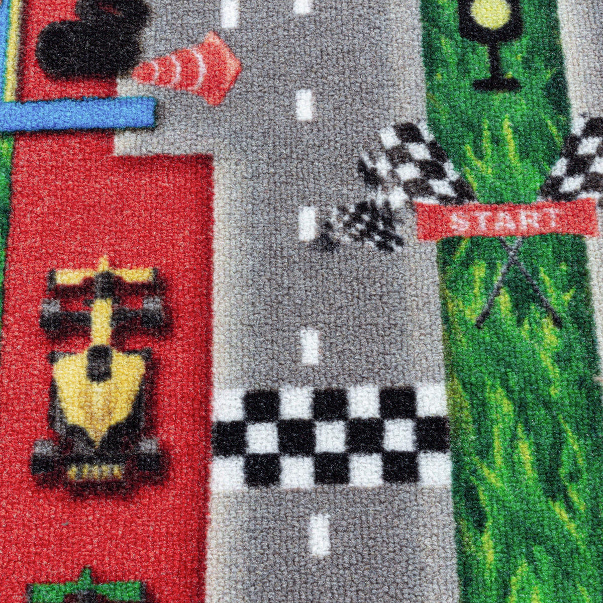 KOBEREC NA HRANÍ, 160/230 cm, červená - červená, Trend, textil/plast (160/230cm) - Ben'n'jen